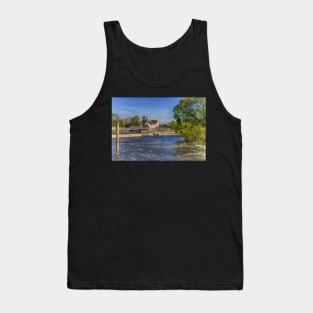 Hambleden Mill And Weir On The Thames Tank Top